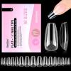 1-6-Medium Coffin 320pcs (Flat-X Nail Tips)