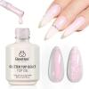 imagebeetles Gel Polish 2 In 1 Pearlescent Glitter Gel Top CoatPearl Gel Nail Polish Glossy Shiny Gel Nail Polish No Wipe Gel Top Coat Soak Off UV Led Long Lasting Shine Manicure GiftsPearlescent Glitter