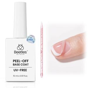 imageBeetles 15ml Protein Nail Prep Dehydrator and Primer Set  2PCS HemaFree ampamp Acid Free Nail Bond Protein Prep Kit for Gel Nail Polish Acrylic Nail SuppliesAir Dry Peel Off Base Coat