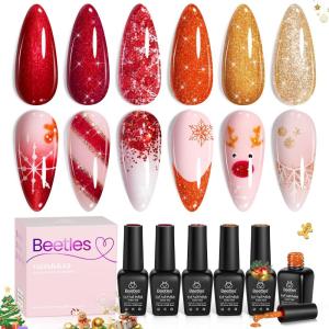 imageBeetles Blooming Gel  Hema Free Clear Blossom Blooming Gel Polish for Spreading Effect DIY Watercolor Floral Print Soak off U V LED Lamp Cure Nail Diy Manicure Art Design Gift0Passion Rush