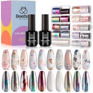 imageBeetles Liquid Latex for Nail 15ml  Peel off Nail Polish Cuticle Guard with Plastic Nail Care Stick Christmas Nails Design AirDry Liquid Latex Barrier for Protector FingersZClear