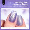 imageBeetles Brown Cat Eye Gel Nail Polish  Velvet Cinnamon Cat Eye Gel Polish 15ML Fall Brown Mocha Mousse Magnetic Glitter Gel Polish with Magnet Soak Off UV French Nail Art Manicure Gift for WomenDTwilight Lavender
