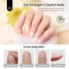 imageBeetles Builder Gel for Nails 7 in 1 Builder Fall Nails Gel Color Nude Brown for Nails Extension ampamp Building Apex Strengthen Thin Nails DIY Salon at Home Nail Art UV ampamp LED Lamp Needed Gift for WomenLow Heat Clear