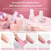 imageBeetles Christmas Dip Powder Nail Kit 6 Colors Red Glitter Dipping Powder No Need Nail Lamp Cured Manicure DIY Salon Gift for Girls WomenClassic Nude
