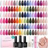 imageBeetles Christmas Gel Nail Polish Set  Christmas Spectrum Red Green Glitter Gel Polish 36 Colors Soak Off UV LED Winter Long Lasting Nail Gel Kit for Manicure Gifts for Women00 Colorful Muse