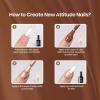 imageBeetles Christmas Gift Gel Nail Polish Set Beetles X DIY Nail Brown Glitter Gel Nail Polish with BaseampampTop Coat for DIY Series Color Trend Set