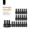 imageBeetles Gel Nail Polish Set 25 Colors Color Dairy Polish Kit Nude Black Brown Red Color Gel Nails with Base Coat Glossy ampamp Matte Top Coat Colorful Bottles UV Led Soak Off Gifts for Women00 Autumn Spectrum