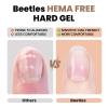 imageBeetles HEMAFree Hard Gel SetDewy Breeze 05 oz Mini Size 9 in 1 Nail Extension Sculpting Apex Building for FirstTime Users ProfessionalsClear Builder Nails Gel UV ampamp LED Lamp Needed05 oz4 PcsFall Neutrals