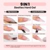imageBeetles HEMAFree Hard Gel SetDewy Breeze 05 oz Mini Size 9 in 1 Nail Extension Sculpting Apex Building for FirstTime Users ProfessionalsClear Builder Nails Gel UV ampamp LED Lamp NeededClear  Jelly Nude