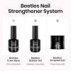 imageBeetles Hard Gel for Nails Kit Classic Neutral 3 Colors 9 in 1 Nail Extension Sculpting High Hardness for Salon Professionals Nude ampamp Clear Builder Nail Gel UV ampamp LED CuredJelly White Sculpted Gel30g