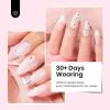 imageBeetles Hard Gel for Nails Kit Classic Neutral 3 Colors 9 in 1 Nail Extension Sculpting High Hardness for Salon Professionals Nude ampamp Clear Builder Nail Gel UV ampamp LED CuredJelly White Sculpted Gel30g