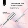 imageBeetles Nail Prep Kit Nail Dehydrator and Primer Cuticle Oil Cuticle Remover 4PCS 75ML Nails Care Tool Kit with Cuticles Pusher Nails Files Clippers Dust Brush 6PCS Manicure Tools for Gel PolishDual Ended Cuticle Remover