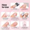 imageBeetles Nail Prep Kit Nail Dehydrator and Primer Cuticle Oil Cuticle Remover 4PCS 75ML Nails Care Tool Kit with Cuticles Pusher Nails Files Clippers Dust Brush 6PCS Manicure Tools for Gel Polish6pcs Manicure Kit