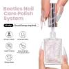 imageBeetles Non Acetone Nail Polish Remover  067Fl Oz20ML Controllable Nourishing Formula Acetone Free Nail Polish Remover  NonDrying  Professional Quick and Gentle Removal for Natural Damaged NailBrilliant Milky Way