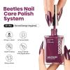 imageBeetles Non Acetone Nail Polish Remover  067Fl Oz20ML Controllable Nourishing Formula Acetone Free Nail Polish Remover  NonDrying  Professional Quick and Gentle Removal for Natural Damaged NailWine Dreamscape