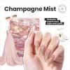 imageBeetles Pearl Nail Polish Set Mermaid Glow 6 Colors Shimmer Pearl Pink Purple Quick Dry Nail Polish Long Lasting DIY Manicure Gift for Girls Women Nail Strengthener PolishChampagne Mist