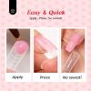 imageBeetles Poly Nail Extension Gel Kit 4 Colors Pink White Poly Nail Gel Builder Nail Gel with Poly Brush ampamp Slip Solution Nail Salon All In 1 Kit Christmas Gift for Women UV ampamp LED Needed00Pink Poly Nail Gel Kit