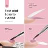imageBeetles Poly Nail Extension Gel Kit 4 Colors Pink White Poly Nail Gel Builder Nail Gel with Poly Brush ampamp Slip Solution Nail Salon All In 1 Kit Christmas Gift for Women UV ampamp LED Needed12 Colors Lazy Afternoon