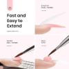 imageBeetles Poly Nail Gel Set  6 Colors Jelly Nude Pink Builder Nail Enhancement for Beginner ampamp Professional Nail Extension Kit DIY Home for Women Girls UV ampamp LED Needed06 Colors Date with Beauty