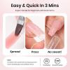 imageBeetles Poly Nail Gel Set  6 Colors Jelly Nude Pink Builder Nail Enhancement for Beginner ampamp Professional Nail Extension Kit DIY Home for Women Girls UV ampamp LED Needed02Jelly Nude Colors