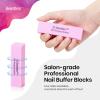 imageBeetles Pro 10Pcs Nail Buffer  Professional 100 Grit Sanding Blocks Nail Files and Buffers 4Sided Pink Nails Files for Acrylic Gel ampamp Natural Nails  Salon Quality Manicure Tool10 Pcs Nail Buffer Block 180 Grit