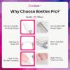 imageBeetles Pro 10Pcs Nail Buffer  Professional 100 Grit Sanding Blocks Nail Files and Buffers 4Sided Pink Nails Files for Acrylic Gel ampamp Natural Nails  Salon Quality Manicure Tool52 Pcs Sponge File and Buffers