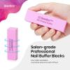 imageBeetles Pro 10Pcs Nail Buffer  Professional 100 Grit Sanding Blocks Nail Files and Buffers 4Sided Pink Nails Files for Acrylic Gel ampamp Natural Nails  Salon Quality Manicure Tool50 Pcs Nail Buffer Sanding Block 100 Grit