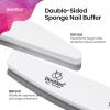 imageBeetles Pro 10Pcs Nail Buffer  Professional 100 Grit Sanding Blocks Nail Files and Buffers 4Sided Pink Nails Files for Acrylic Gel ampamp Natural Nails  Salon Quality Manicure Tool52 Pcs Sponge File and Buffers