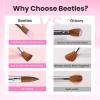 imageBeetles Pro 1Pcs Acrylic Nail Brush  Professional Pure Kolinsky Bristles Acrylic Brushes for Nails Metallic Nail Art Brushes for Nails Extension Gel 3D Carving  Salon Quality Manicure Tool 10Beginner Acrylic Nail Brush 8