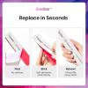 imageBeetles Pro 3Pcs Nail File  Professional 1Pcs Reusable Peel and Stick File Core with 2Pcs 100180 Grit Nail Files Replaceable Emery Boards Shaper Files for Acrylic Gel ampamp Natural Nails Manicure ToolFILE CORE SET