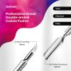 imageBeetles Pro Cuticle Pusher Professional Stainless Steel Cuticle Remover MultiFunction Dual Ended Nail Pusher for Fingernail Toenail NailCare Salon Manicure NeedsLoop Pusher 23mm  Beveled Pusher 9mm
