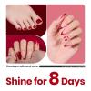 imageBeetles Red Nail Polish Quick Dry Nail Polish 1Pcs 15ml Glitter Sparkle Burgundy Red Nail Polish Fast Drying ampamp Long Lasting Spring Valentines Nail Polish Salon DIY at HomeRuby Radiance