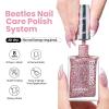 imageBeetles Red Nail Polish Quick Dry Nail Polish 1Pcs 15ml Glitter Sparkle Burgundy Red Nail Polish Fast Drying ampamp Long Lasting Spring Valentines Nail Polish Salon DIY at HomeGraceful Glitter