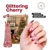 imageBeetles Red Nail Polish Quick Dry Nail Polish 1Pcs 15ml Glitter Sparkle Burgundy Red Nail Polish Fast Drying ampamp Long Lasting Spring Valentines Nail Polish Salon DIY at HomeRuby Radiance