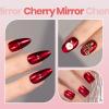 imageBeetles Sliver Mirror Nail Polish  Chrome Glint 15ml Quick Dry Metallic Nail Polish Chrome Mirror Effect High Glossy Nail Art Manicure Home DIYCherry Mirror