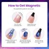 imageBeetles Vivid Noel Jelly Gel Nail Polish Set  6 Colors Christmas Gel Polish Kit Pink Red Black Blue Green Purple Sheer Translucent Effect Soak Off UV DIY Home Salon Manicure Winter Gift for Women0  6 Colors Cat Eyes Magic Spells