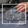 imageBeetles White Chrome Nail Powder for Gel Nails Pearl Cromer Nail Powder Mirror Effect Nails Gel Polish Glitter Manicure Holographic Pigment Nails Art Design Gifts for WomenA1Mirror Effect