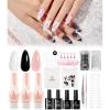 imageBeetles Christmas Gift Gel Nail Polish Set Wedding Nail Lace Poem Beetles X DIY Nail Trend Kit with Bow Pearl Lace Transfer Stickers and Manicure Tools Gifts for Women