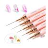 0-5pcs Liner Brushes for Nails