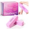 imageBeetles Pro 10Pcs Nail Buffer  Professional 100 Grit Sanding Blocks Nail Files and Buffers 4Sided Pink Nails Files for Acrylic Gel ampamp Natural Nails  Salon Quality Manicure Tool50 Pcs Nail Buffer Sanding Block 100 Grit