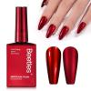 imageBeetles Sliver Mirror Nail Polish  Chrome Glint 15ml Quick Dry Metallic Nail Polish Chrome Mirror Effect High Glossy Nail Art Manicure Home DIYCherry Mirror