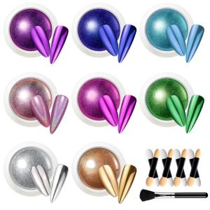 imageBeetles 3D Nail Art Brushes Dualended Silicone Manicure Tool Gold Chrome Nail Powder 15mm Liner Brush Dotting Tool with Flowers Bowknot Mold Pearls for 3D Manicure Design Carving Drawing Effect0Aurora channel