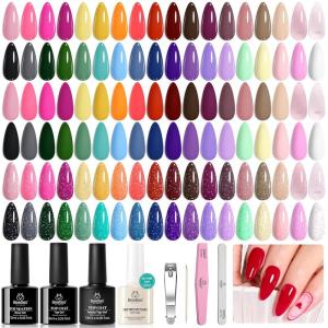 imageBeetles Christmas Gel Nail Polish Set  Christmas Spectrum Red Green Glitter Gel Polish 36 Colors Soak Off UV LED Winter Long Lasting Nail Gel Kit for Manicure Gifts for WomenNatures Tales