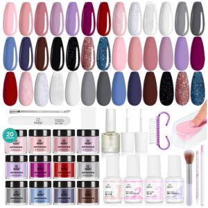 imageBeetles Dip Powder Liquid Set  2 In 1 Dip Base ampamp Top Coat and Activator Dip Nail Liquid Set for Dipping Powders French Nail Design Dip Nail Kit Manicure Gift for Women 051 flozBotModern Muse Collection