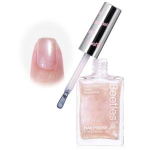 imageBeetles Non Acetone Nail Polish Remover  067Fl Oz20ML Controllable Nourishing Formula Acetone Free Nail Polish Remover  NonDrying  Professional Quick and Gentle Removal for Natural Damaged NailGolden Fizz