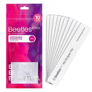 imageBeetles Pro 3Pcs Nail File  Professional 1Pcs Reusable Peel and Stick File Core with 2Pcs 100180 Grit Nail Files Replaceable Emery Boards Shaper Files for Acrylic Gel ampamp Natural Nails Manicure Tool10 Pcs Nail Files