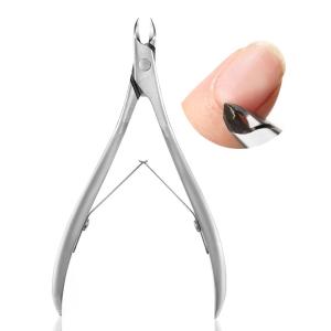 imageBeetles Pro Cuticle Pusher Professional Stainless Steel Cuticle Remover MultiFunction Dual Ended Nail Pusher for Fingernail Toenail NailCare Salon Manicure NeedsSilver