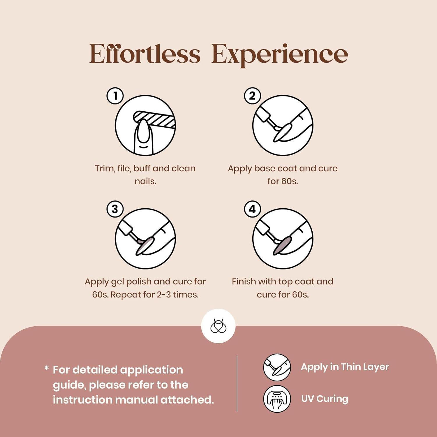 imageBeetles Blooming Gel Nail Polish HEMA Free Blossom Gel Polish 1 Pcs 20ml with Nail Brush for Spreading Effect Marble Natural Stone Watercolor Floral Soak off U v DIY Nails Gifts for Women00Smooth Hazelnut