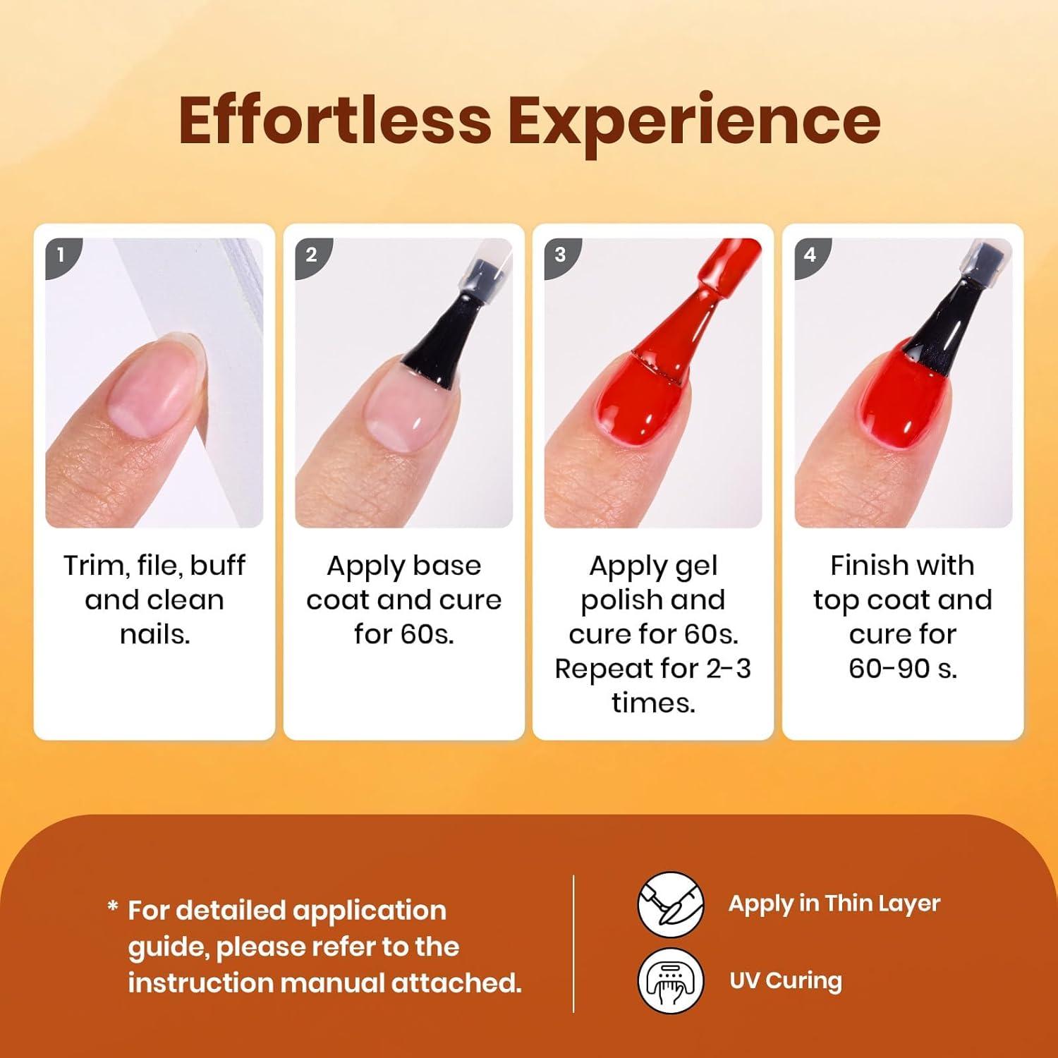 imageBeetles Blooming Gel Nail Polish HEMA Free Blossom Gel Polish 1 Pcs 20ml with Nail Brush for Spreading Effect Marble Natural Stone Watercolor Floral Soak off U v DIY Nails Gifts for WomenTwilight Warmth