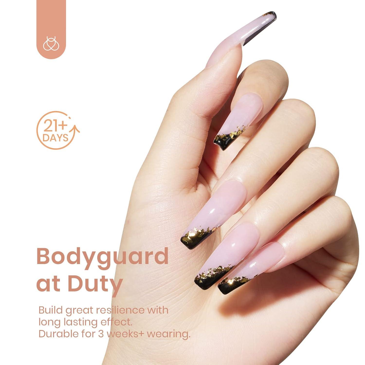 imageBeetles Builder Gel Set12 Colors 7 in 1 Nail Thickening Strengthening Building Apex for Beginner DIY Salon at HomePink Nude Gel Builder Nail Art Design Beauty Gifts for WomenUV ampamp LED Lamp NeededJelly Collection